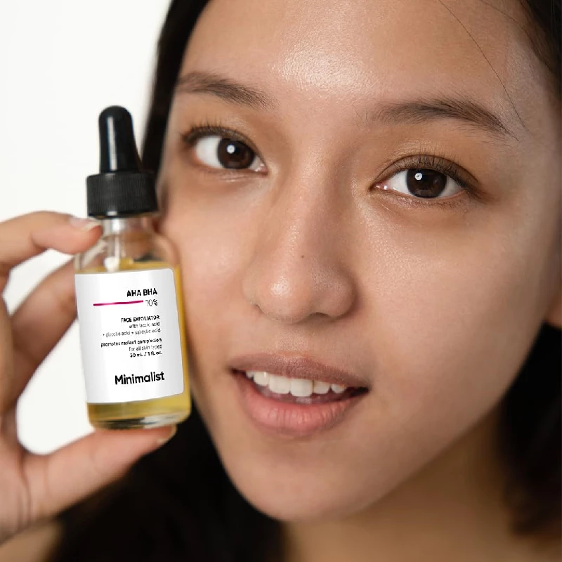 Minimalist AHA BHA Exfoliating Serum, 30 ml-6.webp